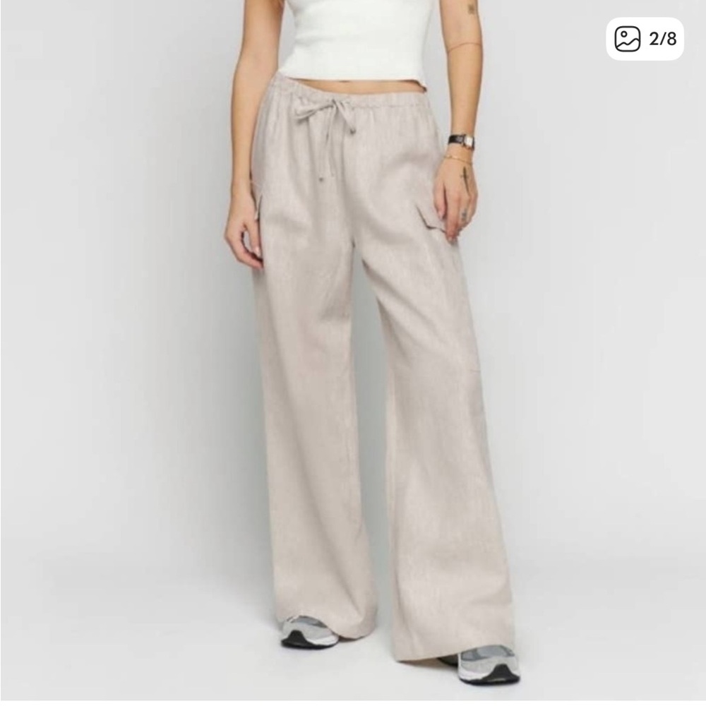 Reformation Ethan Linen Pants
